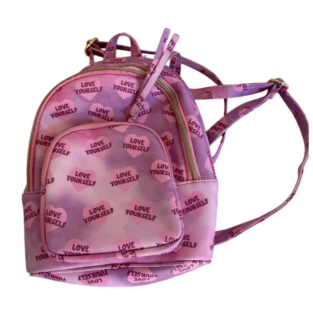 Under One Sky Mini Backpack Purse Pink Purple 